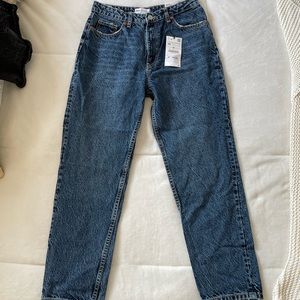 Zara Mom Fit Denim Jeans- Tags On!